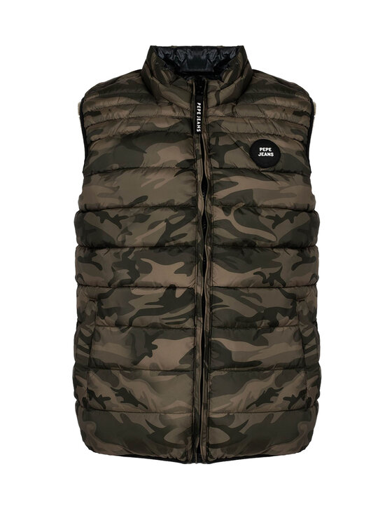Pepe Jeans Pepe Jeans Kamizelka PL402589 | Jack Khaki Regular Fit