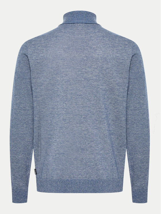Blend Blend Rollkragenpullover 20717261 Blau Regular Fit