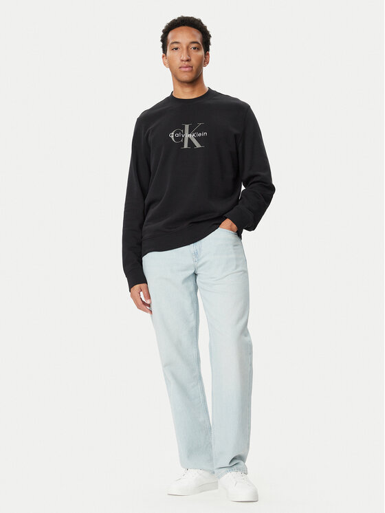 Calvin Klein Jeans Calvin Klein Jeans Jopa 350 Terry LV04RG278G Črna Regular Fit