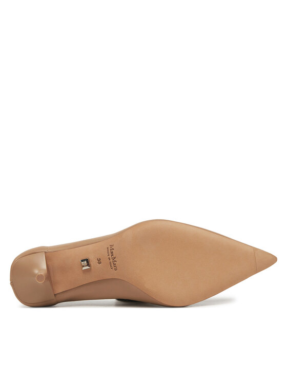 Max Mara Max Mara Czółenka 2514521151600 Brązowy