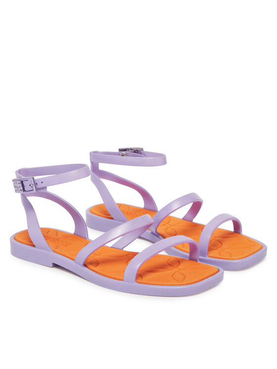 Melissa Melissa Sandały Melissa Heat Sandal Ad 36044 Fioletowy