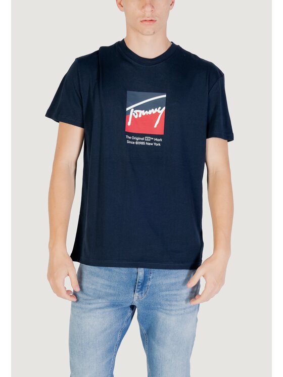 Tommy Jeans Tommy Jeans T-shirt TJM REG RWB DNA TEE Blu Casual Fit