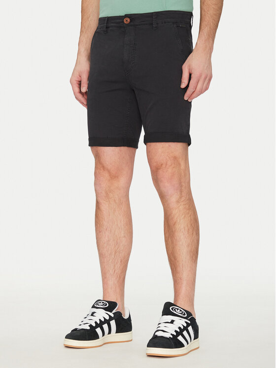 Blend Blend Szövet rövidnadrág 20717939 Fekete Regular Fit