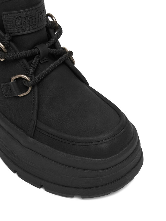 Buffalo Buffalo Polokozačky Olympia Chukka Warm 1622613 Černá