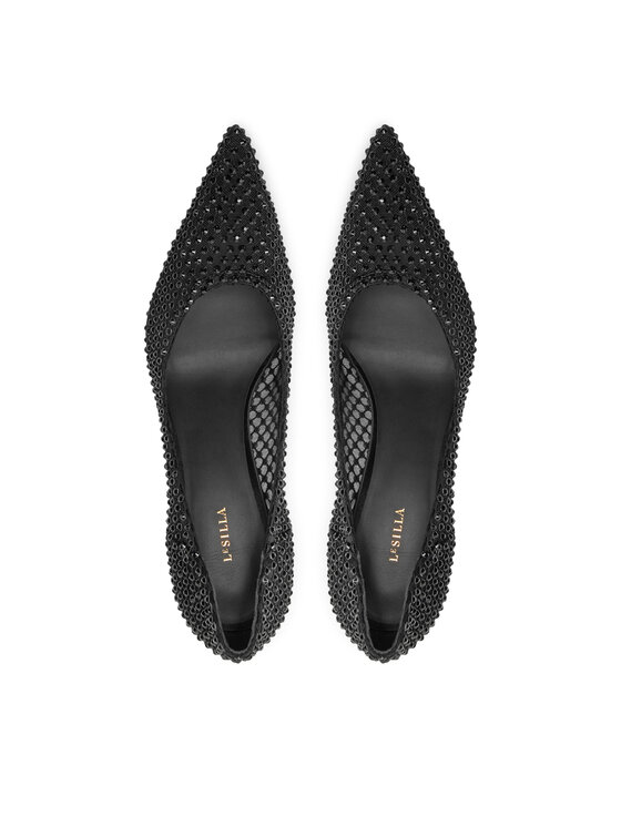Le Silla Le Silla High Heels Gilda 4270C080BMPPSAS933 Schwarz