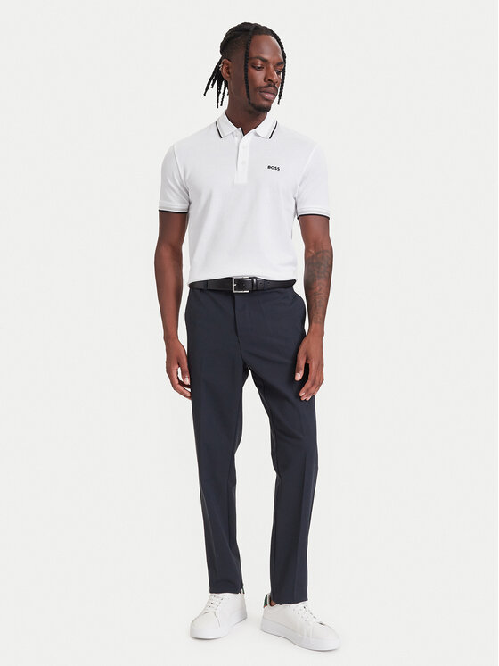 BOSS Boss Polo Paddy 50469055 Biały Regular Fit