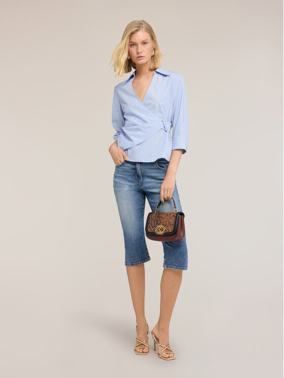 Motivi Motivi Camicia 5042Q000950N0S1 Turchese Regular Fit