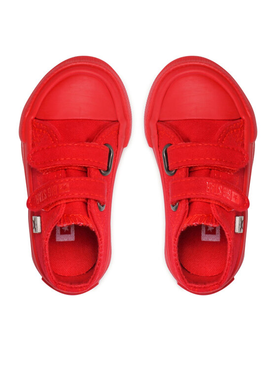 Big Star Shoes Big Star Shoes Tennised JJ374041 Punane