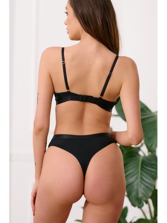 Love and Hate Love and Hate Reggiseno con ferretto Jill Nero