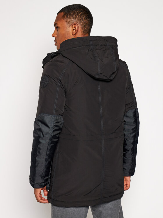 G-Star Raw G-Star Raw Parka Vodan Faux Fur D17614-A281-6484 Schwarz Regular Fit