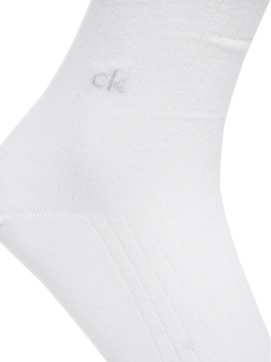 Calvin Klein Calvin Klein Dlouhé ponožky 701229681 Bílá