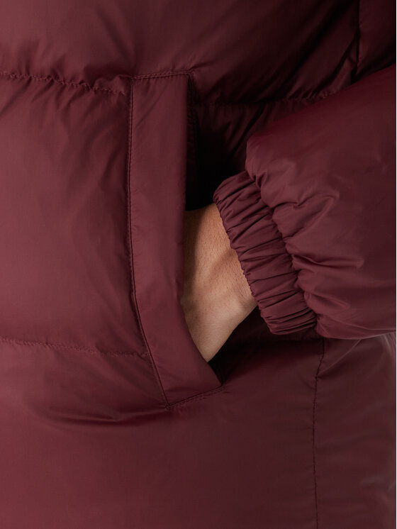 Tommy Jeans Tommy Jeans Пухено яке Essential DM0DM19786 Бордо Regular Fit