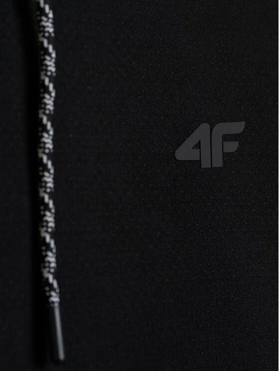 4F 4F Mikina 4FWAW26TSWSM2726-20S Čierna Regular Fit
