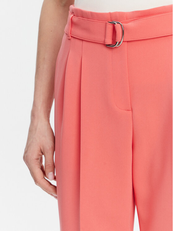 BOSS BOSS Pantaloni di tessuto Tapiah 50490037 Rosa Regular Fit