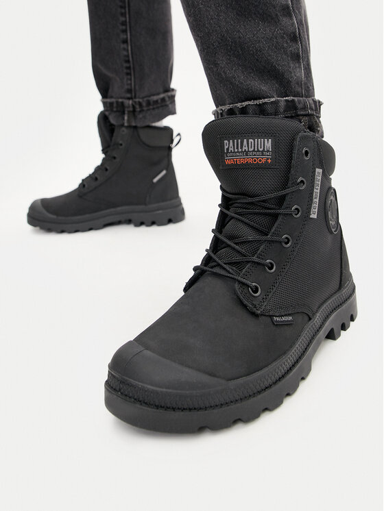 Palladium Palladium Pohodni čevlji Pampa Sc Wpn U-S 77235-010-M Črna