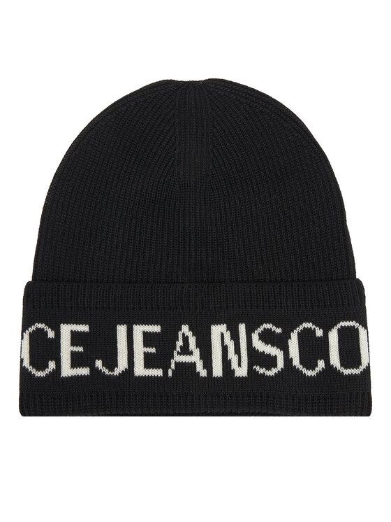 Versace Jeans Couture Versace Jeans Couture Kapa Big Beanie 79YAZK40 Črna