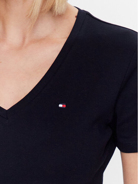 Tommy Hilfiger Tommy Hilfiger T-Shirt Cody WW0WW37873 Granatowy Regular Fit