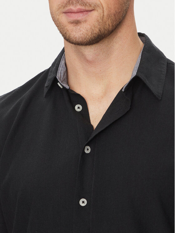 Blend Blend Camicia 20717866 Nero Regular Fit