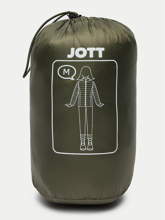 Jott Jott Pernata jakna Cha P000WDOW02 Zelena Slim Fit