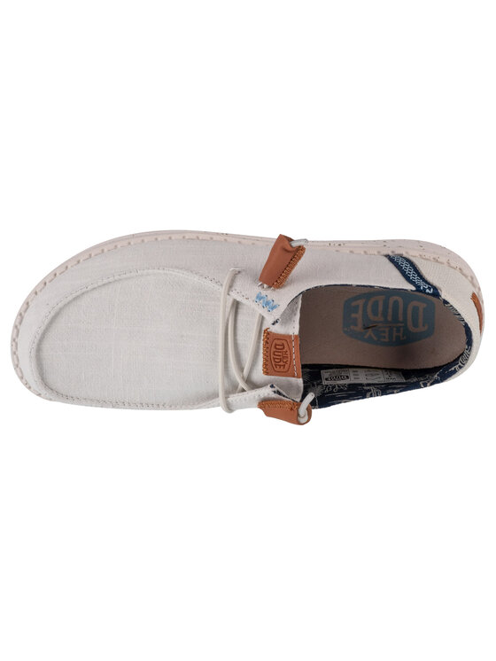 Hey Dude Hey Dude Sneakers Wendy Washed Bianco