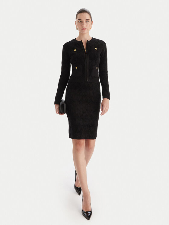 Marciano Guess Marciano Guess Pletena jopica 5BGR06 5661Z Črna Regular Fit