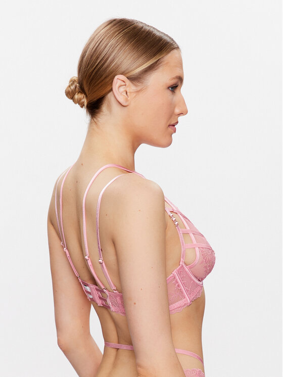 Hunkemöller Hunkemöller Melltartó alsó huzallal Roxanne 201009 Rózsaszín