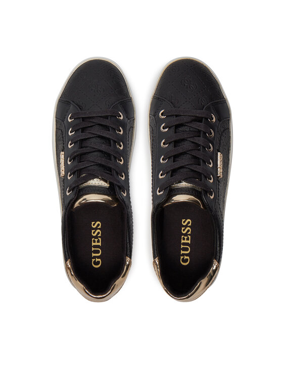 Guess Guess Sneakersy FL5BEK FAL12 Czarny