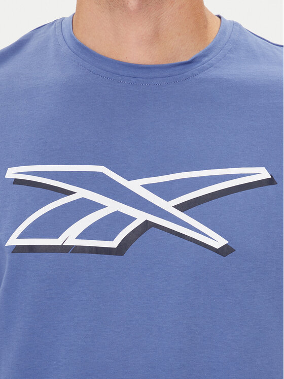 Reebok Reebok T-shirt Vector Pack Ri Logo Tee 100202408 Ljubičasta Regular Fit