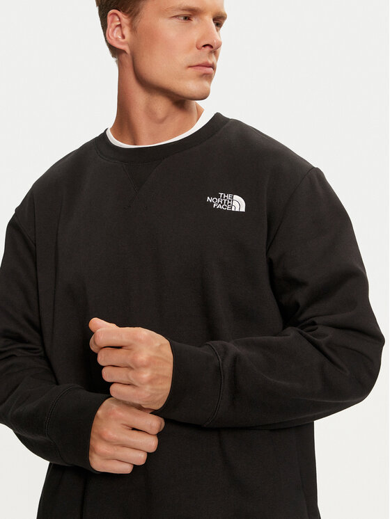 The North Face The North Face Bluză Essential NF0A89ET Negru Regular Fit