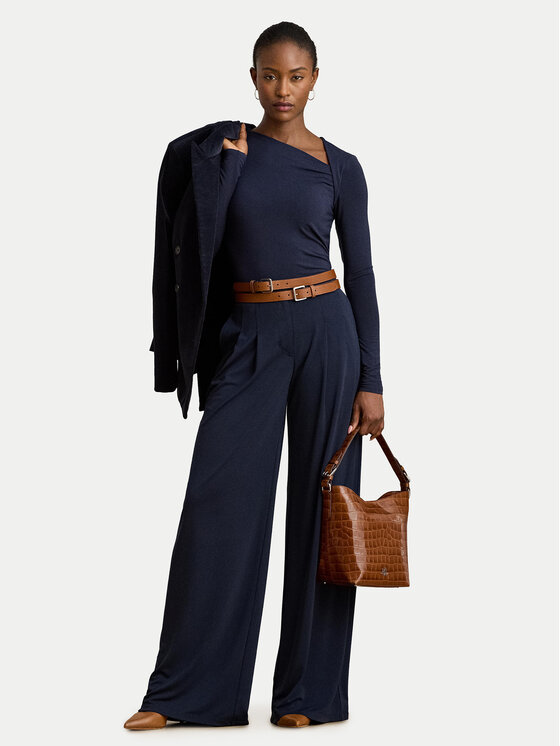 LAUREN RALPH LAUREN LAUREN RALPH LAUREN Bluză 200980153001 Bleumarin Slim Fit