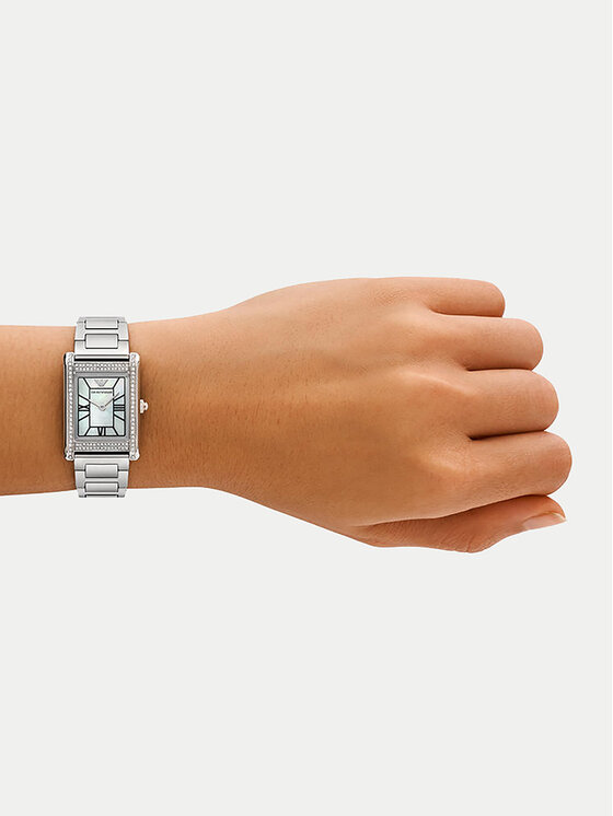 Emporio Armani Emporio Armani Часовник Genni AR11625 Сребрист