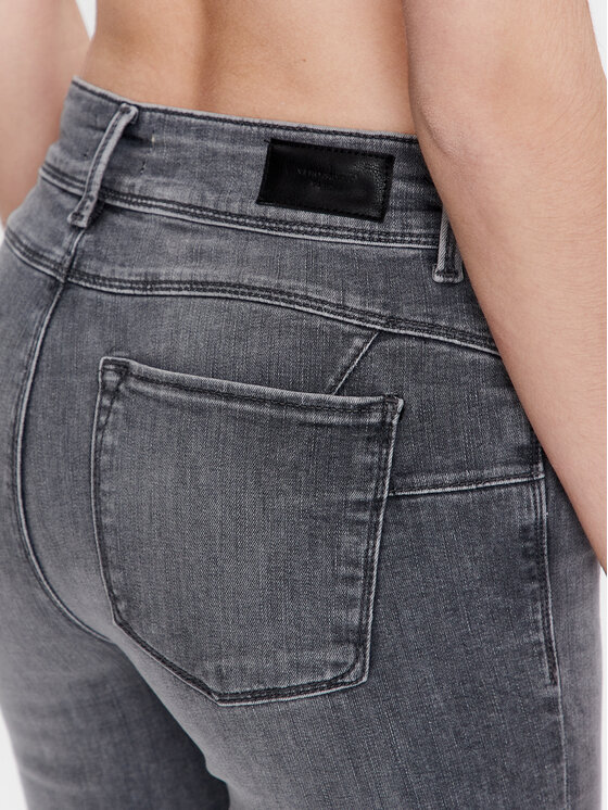 Vero Moda Vero Moda Jeansy Embrace 10286263 Szary Skinny Fit