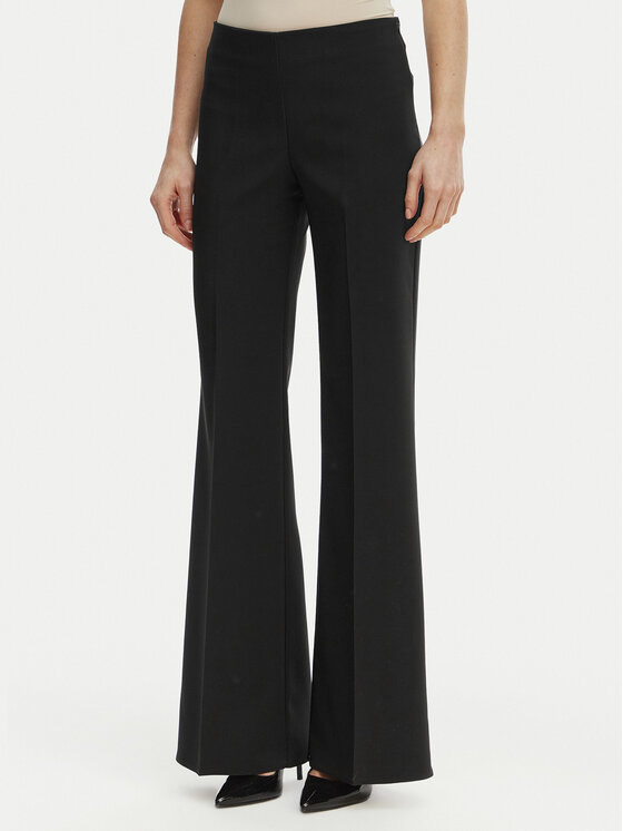 Rinascimento Rinascimento Pantaloni palazzo CFC0127878003 Negru Wide Leg