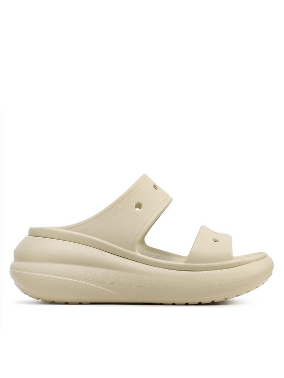 Crocs Iešļūcenes Classic Crush Sandal 207670 Bēšs