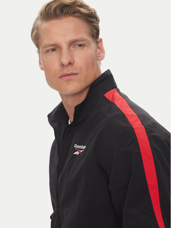 Reebok Reebok Prijelazna jakna 100215495 Crna Regular Fit