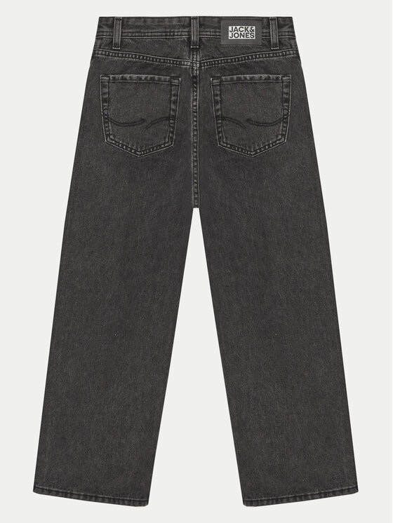 Jack&Jones Junior Jack&Jones Junior Traperice Alex 12244624 Crna Baggy Fit