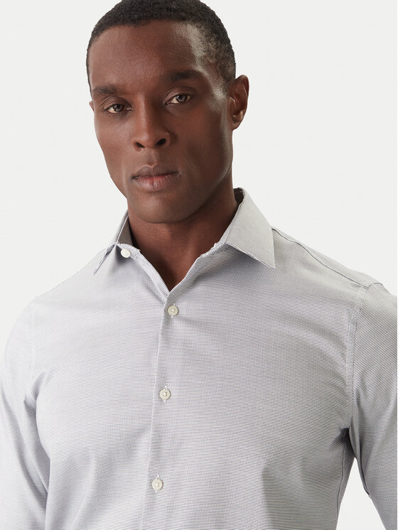 Calvin Klein Calvin Klein Košeľa LV019EU057 Modrá Slim Fit