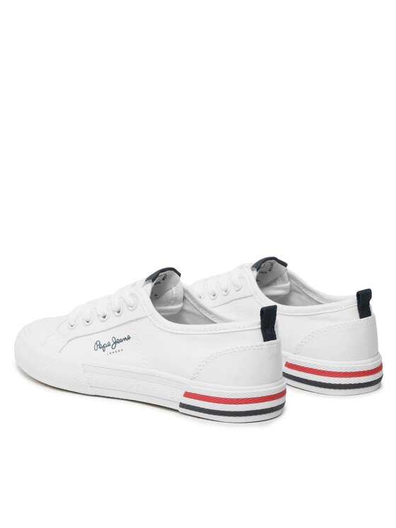Pepe Jeans Pepe Jeans Tenniskingad Brady Basic Boy PBS30549 Valge