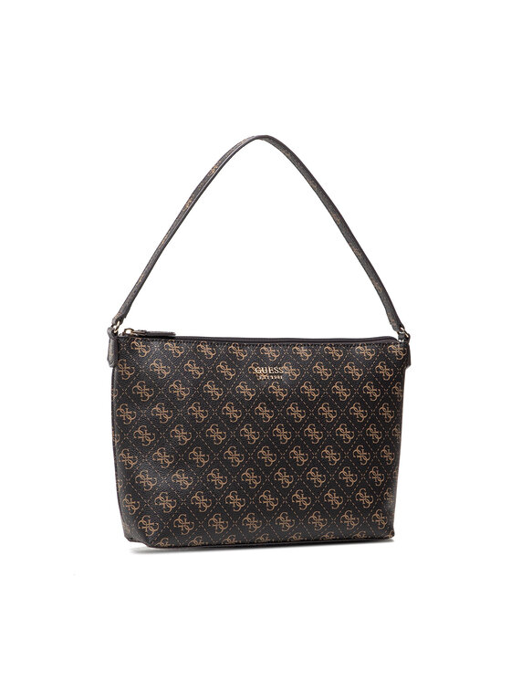 Guess Guess Ročna torba Eco Brenton Tote HWESG8 39023 Rjava