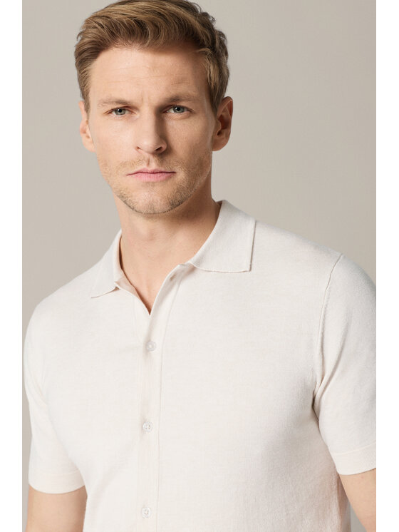 Lancerto Lancerto Polo Renato PO073126000026 Beżowy Regular Fit