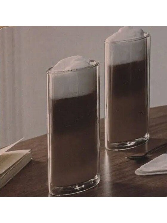 MIAhome MIAhome Szklanka 2 szt. do LATTE Przezroczysty
