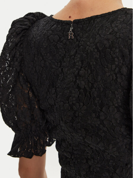 ROTATE ROTATE Abito da cocktail Drola 113071100 Nero Slim Fit