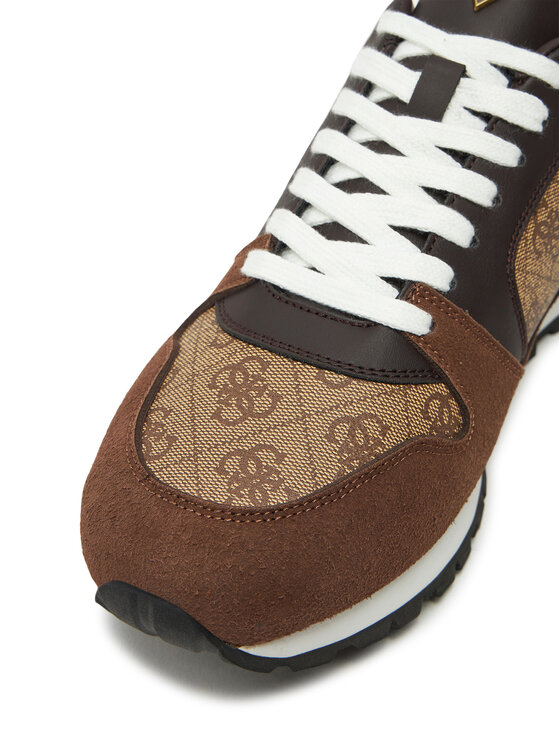 Guess Guess Sneakersy FMPARO ELL12 Brązowy