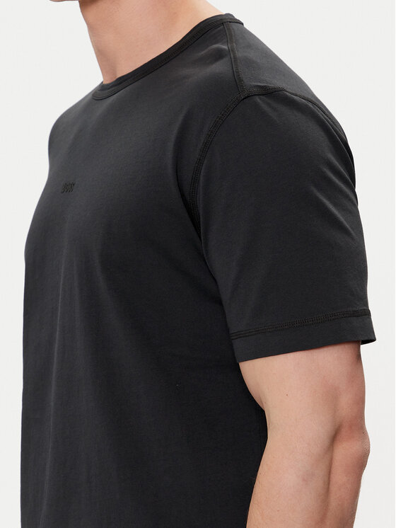 BOSS Boss T-Shirt Tokks 50502173 Czarny Regular Fit