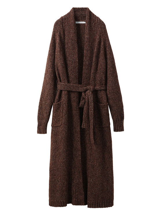 TATUUM TATUUM Sweter REBON Brązowy Oversize