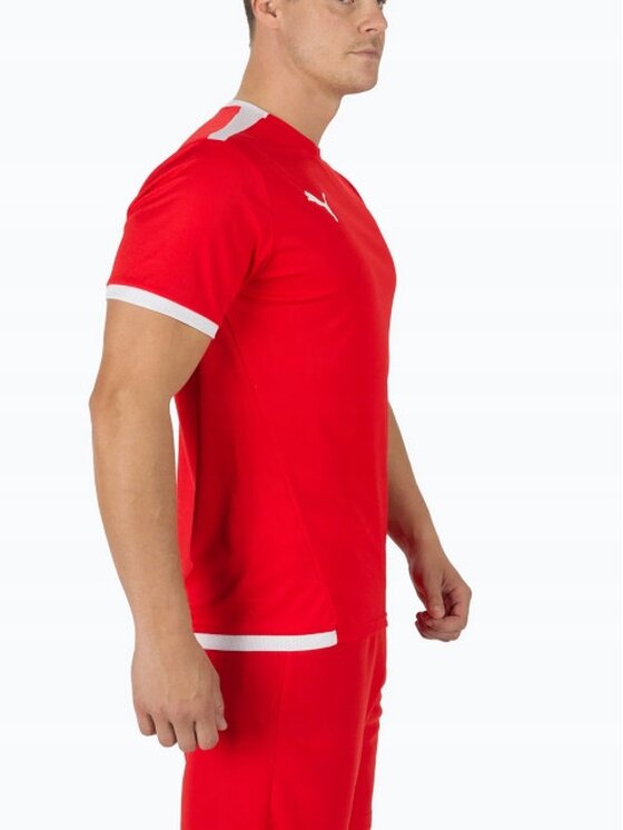 Puma Puma T-Shirt 704917-01 Czerwony Standard Fit