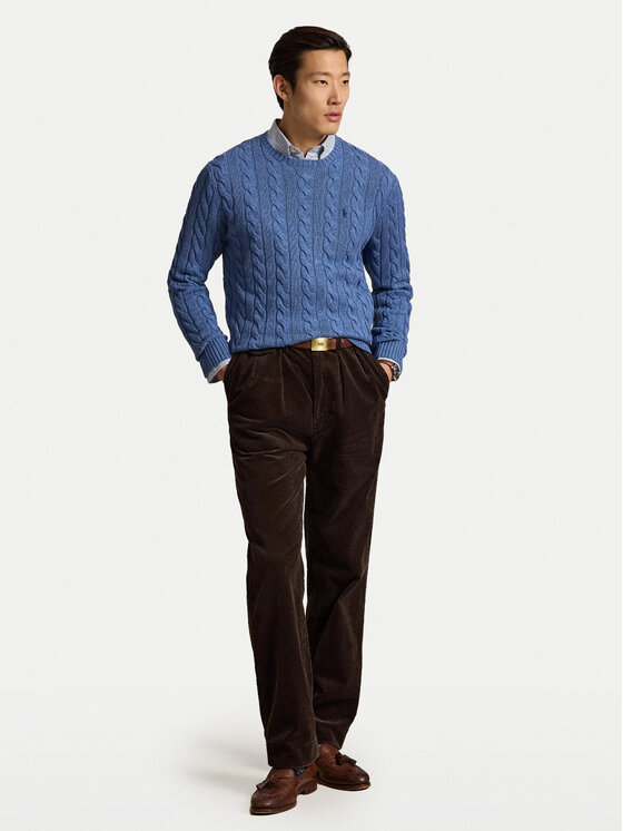 Polo Ralph Lauren Polo Ralph Lauren Sveter 710775885548 Modrá Regular Fit