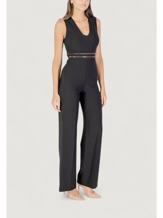 Rinascimento Rinascimento Jumpsuit CFC0125078003 Nero Modern Fit