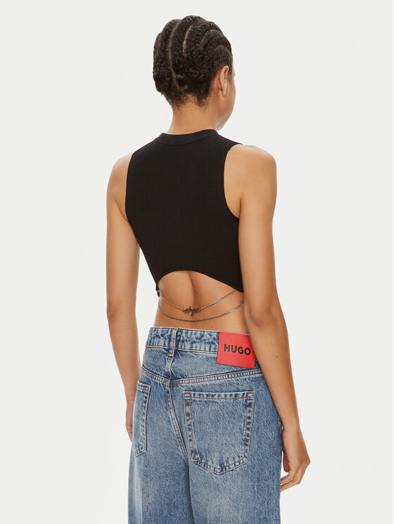 HUGO Hugo Felső Sepinn 50514314 Fekete Slim Fit