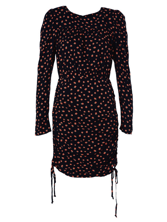 LAURELLA LAURELLA Sukienka codzienna 4TU018 Czarny Regular Fit